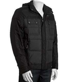 Hawke & Co. carbon quilted down Magnus hidden hood jacket   