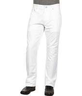 Faconnable   5 Pocket Garment Dyed Jeans in Optic White
