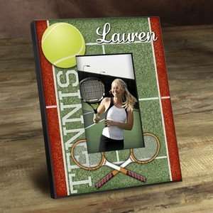  Kids Tennis Picture Frame Personalized