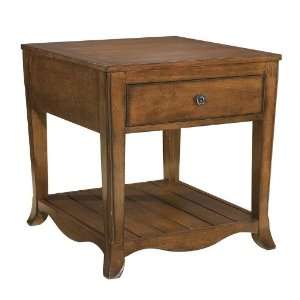  Ty Pennington End Table with Chestnut Finish by Howard 