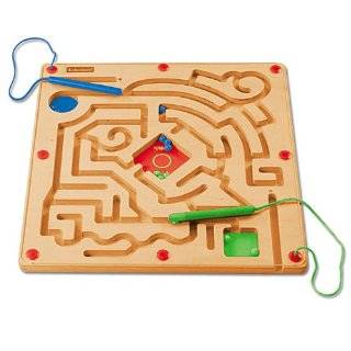 Magnetic Maze Racing Game