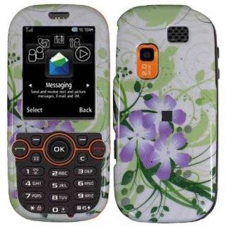 Green Lily Hard Case Cover for Samsung Gravity 2 T469 T404G