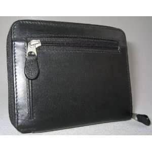 Leather Wallet for Coin, Credit Card, Currency, ID Card and Key Holder 