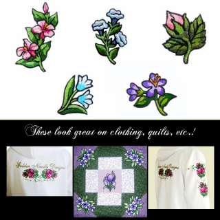 14 Fantastic Floral Embroidery Designs  