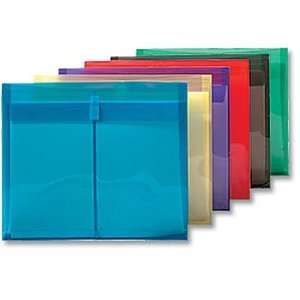    Multi Colored Expandable Velcro® Envelopes