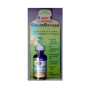 Herbs Etc. ChlorOxygen Mint Flavored Chlorophyll Concentrate Liquid 1 