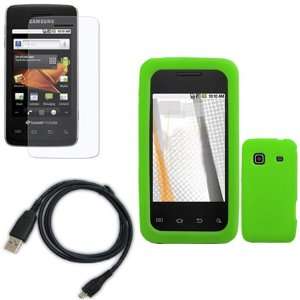  iNcido Brand Samsung Prevail M820 Combo Solid Neon Green 