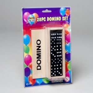  28pc Domino Set in Wood Box Toys & Games