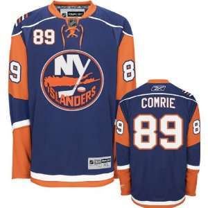 Mike Comrie Reebok NHL  Navy  Premier New York Islanders Jersey 