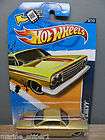   WHEELS 1/64 MUSCLE MANIA GM 1962 CHEVY IMPALA 409 GOLD # 103 CASE J