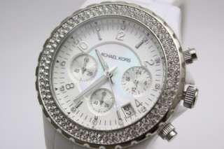 New Michael Kors Glitz Chronograph Date Watch MK5300  