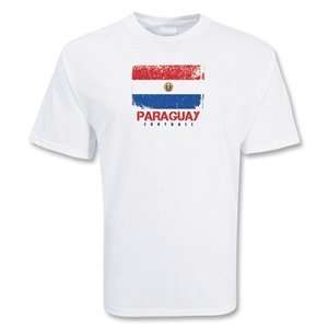  365 Inc Paraguay Football T Shirt