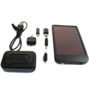  CAMERA PDA  MP4 Black SOLAR POWER CHARGER FOR MOBILE 