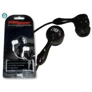  Waterproof Headphones in Black Electronics