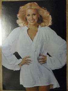 Vintage Sexy Girl Dorm Poster 1978 Suzanne Somers White Gown  
