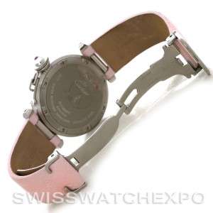 Cartier Pasha Ladies Steel W3109599 Limited Edition Pink Mother Of 