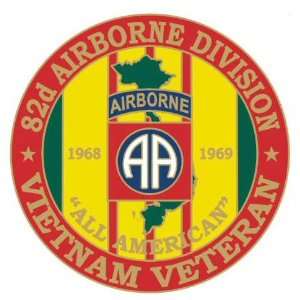  NEW 82nd Airborne Division Vietnam Veteran Pin Everything 