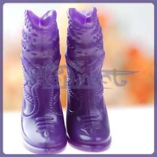   Fashion High Heel Long Boots Shoes Sandals For Barbie Dolls  