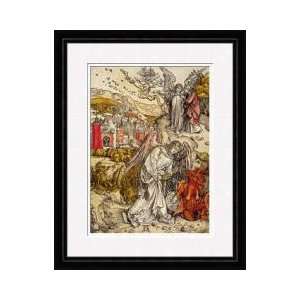  Angel With The Key Of The Abyss 1498 Framed Giclee Print 