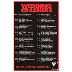  Wedding Crashers Movie Poster, 11 x 17 (2005)