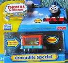 Take n Play Along Thomas CROCODILE CAR nib wwship reptile exhibit