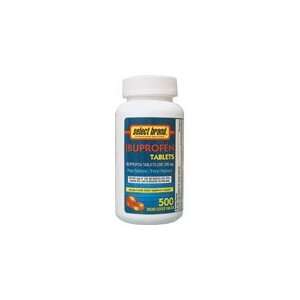   Ibuprofen USP 200 mg 500 Tabs by Select Brand
