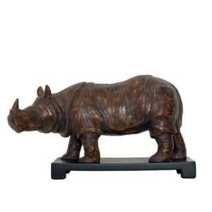  New   Rhino Statue by WMU