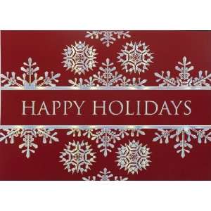  Snowflake Designs In Silver Holiday Cards