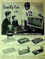 Tudor Electric Football~Baseball~Hockey Game Toy(61)Ad  