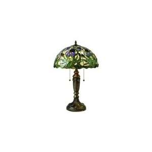  Kamran Tiffany Table Lamp 24.5 H Lite Source C41045