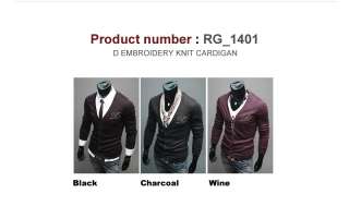 New Mens Casual Shawl Knit Sweaters Cardigan Collection 1 (SizeS,M) 6 