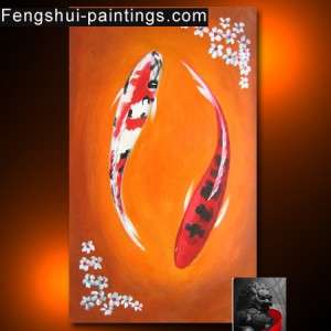Koi Fish paintings