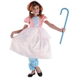   Girls Toy Story Deluxe Bo Peep Costume Size Small