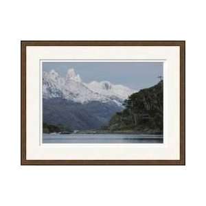 Fjord Of The Mountains Patagonia Chile Framed Giclee Print  