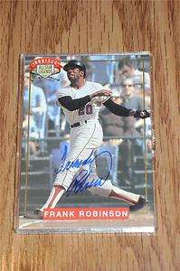 FRANK ROBINSON/94 NABISCO ALL STAR LEGENDS AUTOGRAPHED  