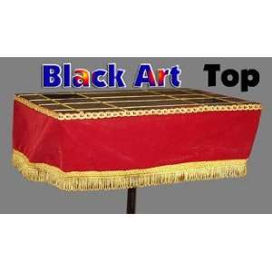   Black Art Top w/ Well & Table Base   Stage Magic T Furniture & Decor