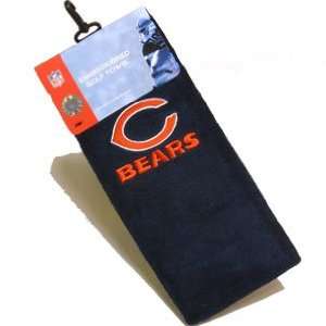  Chicago Bears Embroidered Golf Towel