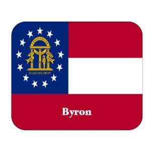  US State Flag   Byron, Georgia (GA) Mouse Pad Everything 