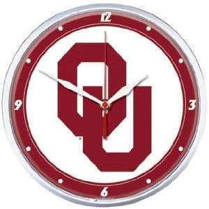  NCAA Oklahoma Sooners Team Logo Wall Clock