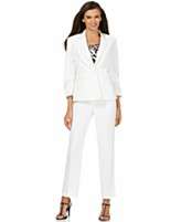 Nine West White Suit Separates Collection