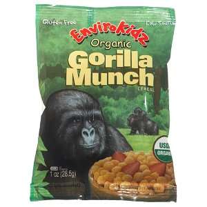 Envirokidz Organic Gorilla Munch, 1 Ounce Bags (Pack of 160)  