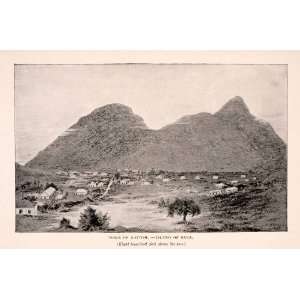  1893 Halftone Print Bottom Saba Island Caribbean 