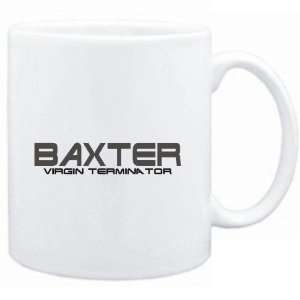  Mug White  Baxter virgin terminator  Male Names Sports 