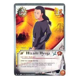  Naruto TCG Revenge and Rebirth N 141 Hizashi Hyuga Common 