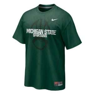  Michigan State Spartans Green Nike 2011 Official Football 