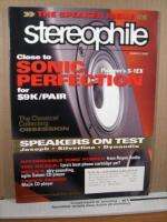 Stereophile Magazine March 2007 Vol 30 No 3 Speaker Issue, Pioneer S 