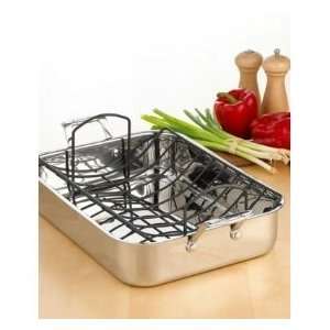 Cuisinart 16 Stainless Roaster with Non Stick Rack  