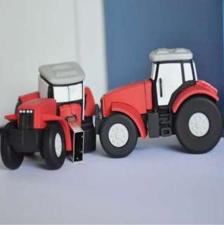 32GB Red Tractor USB2.0 Flash Memory Stick Pen Drive  