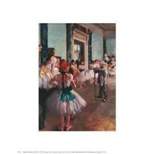  Dancing Class Poster by Edgar Degas (8.00 x 10.00)