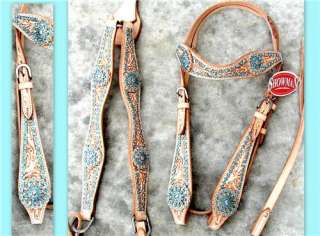 Headstall/Bridle Round brow band. (SHOWMAN PRODUCT)